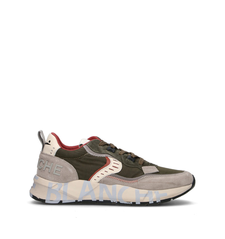 VOILE BLANCHE Sneaker uomo militare