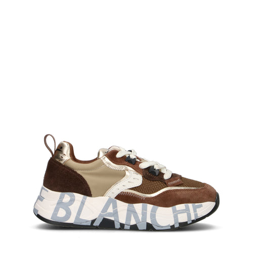VOILE BLANCHE Sneaker donna marrone