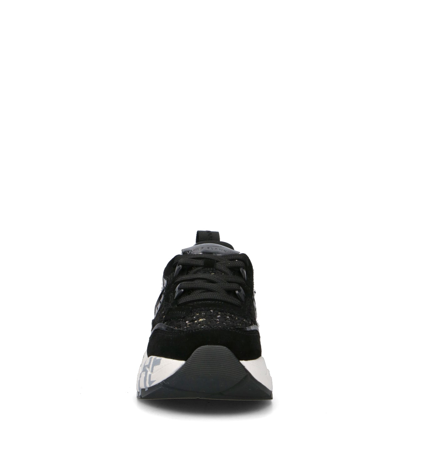 VOILE BLANCHE Sneaker donna nera