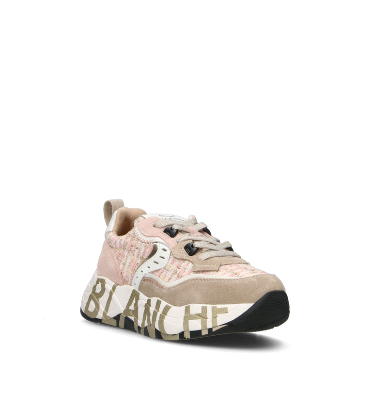 VOILE BLANCHE Sneaker donna rosa