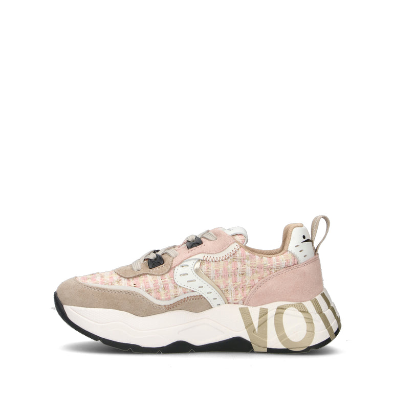 VOILE BLANCHE Sneaker donna rosa