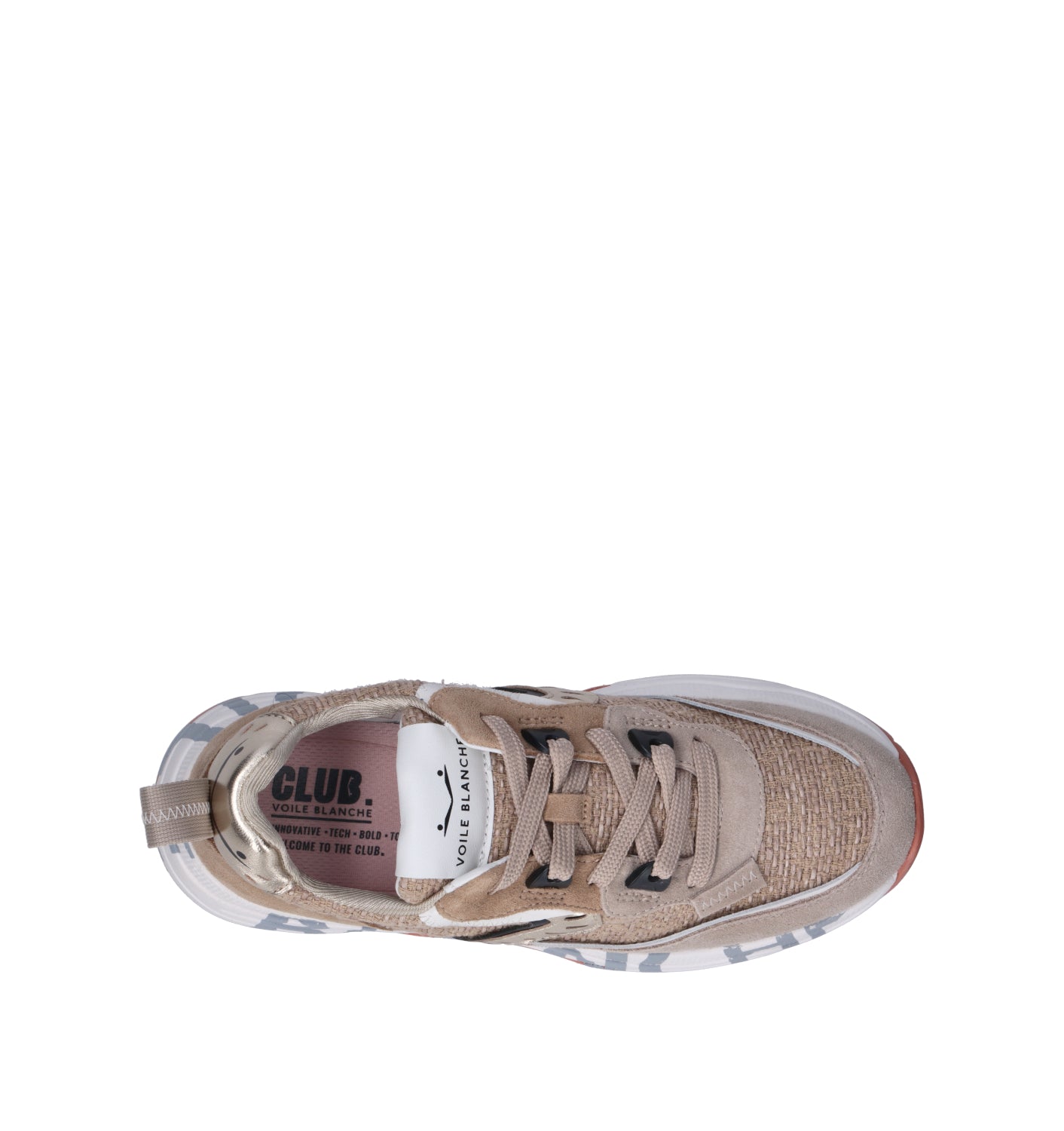 VOILE BLANCHE Sneaker donna beige
