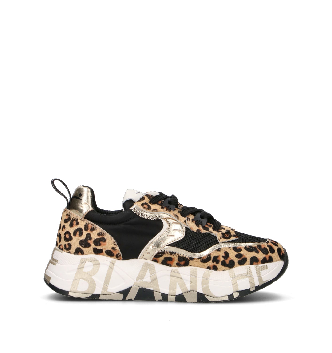 VOILE BLANCHE Sneaker donna leopardata