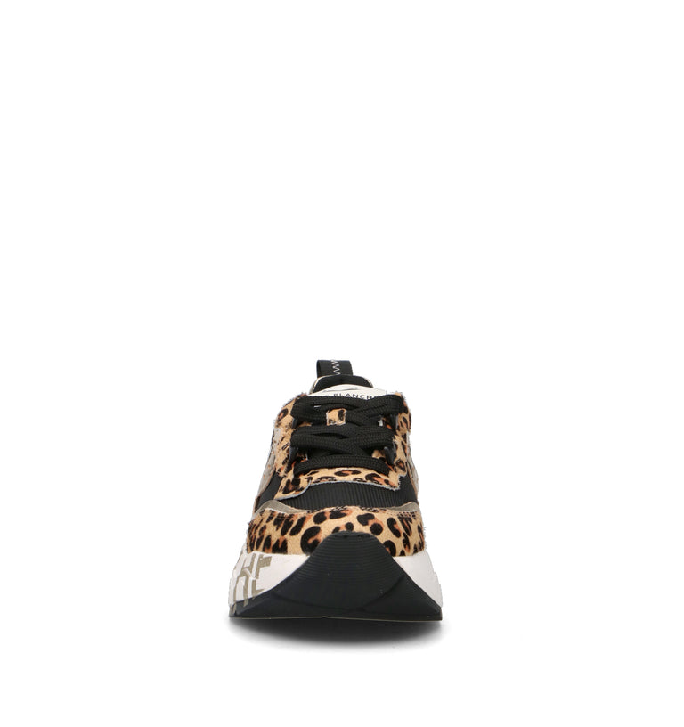 VOILE BLANCHE Sneaker donna leopardata
