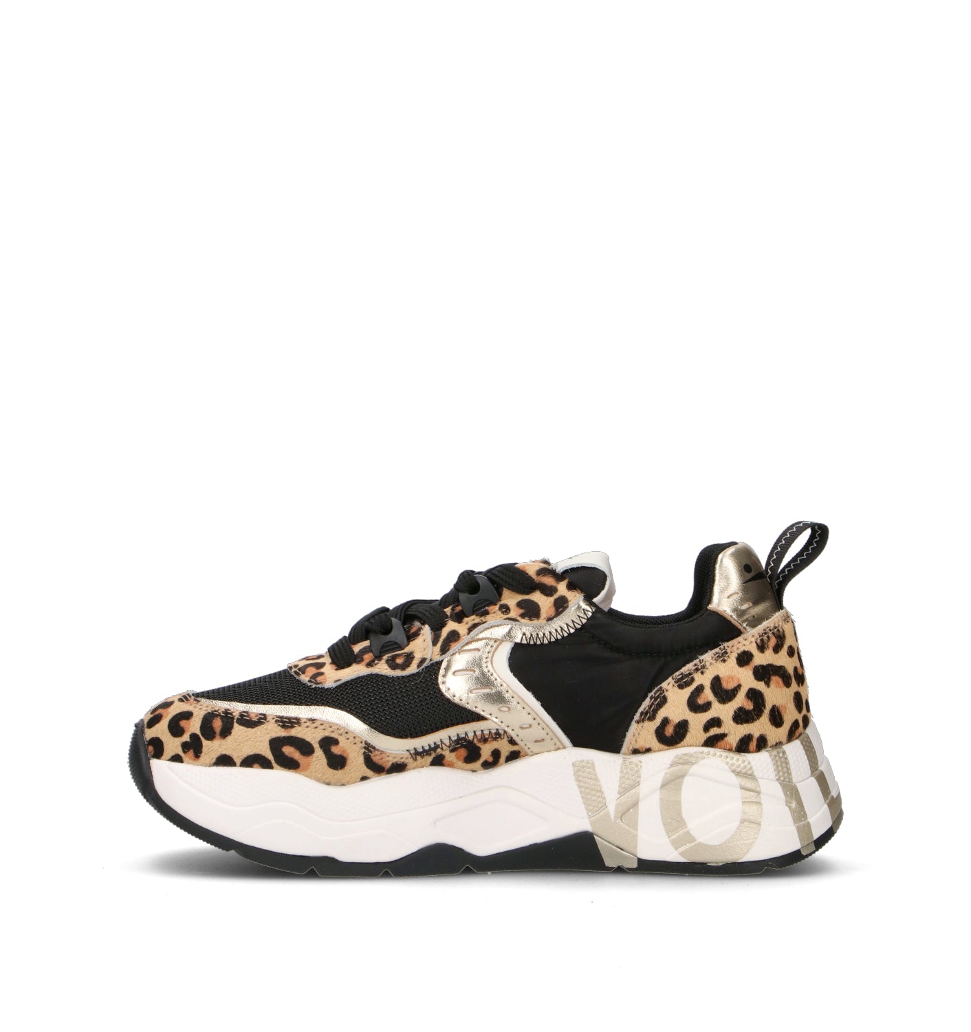 VOILE BLANCHE Sneaker donna leopardata