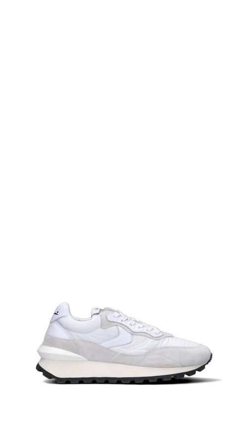 VOILE BLANCHE Sneaker donna bianca in suede