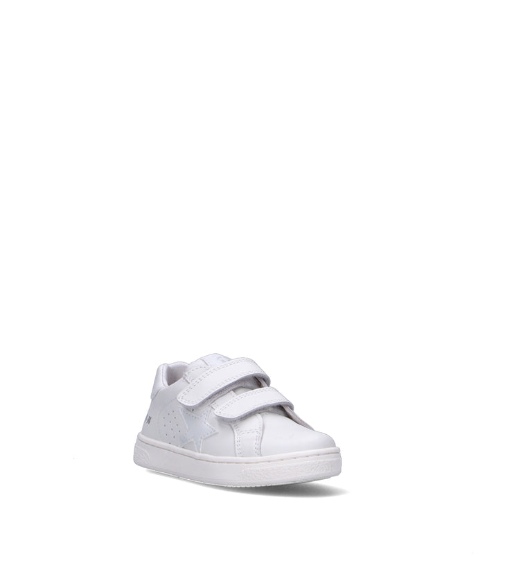 NATURINO Sneaker bimbo bianca in pelle