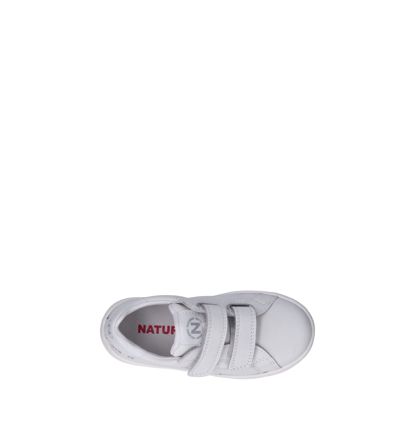 NATURINO Sneaker bimbo bianca in pelle