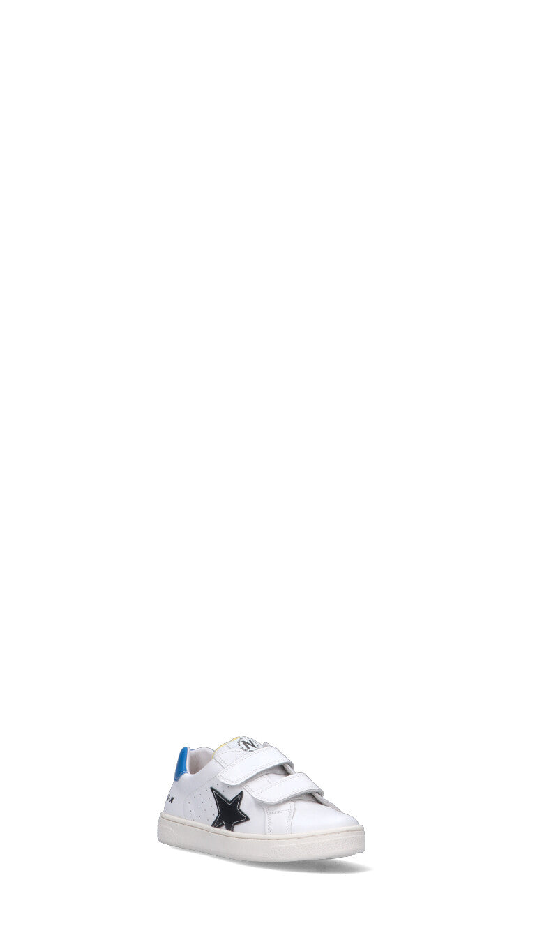 NATURINO Sneaker bianca/blu in pelle