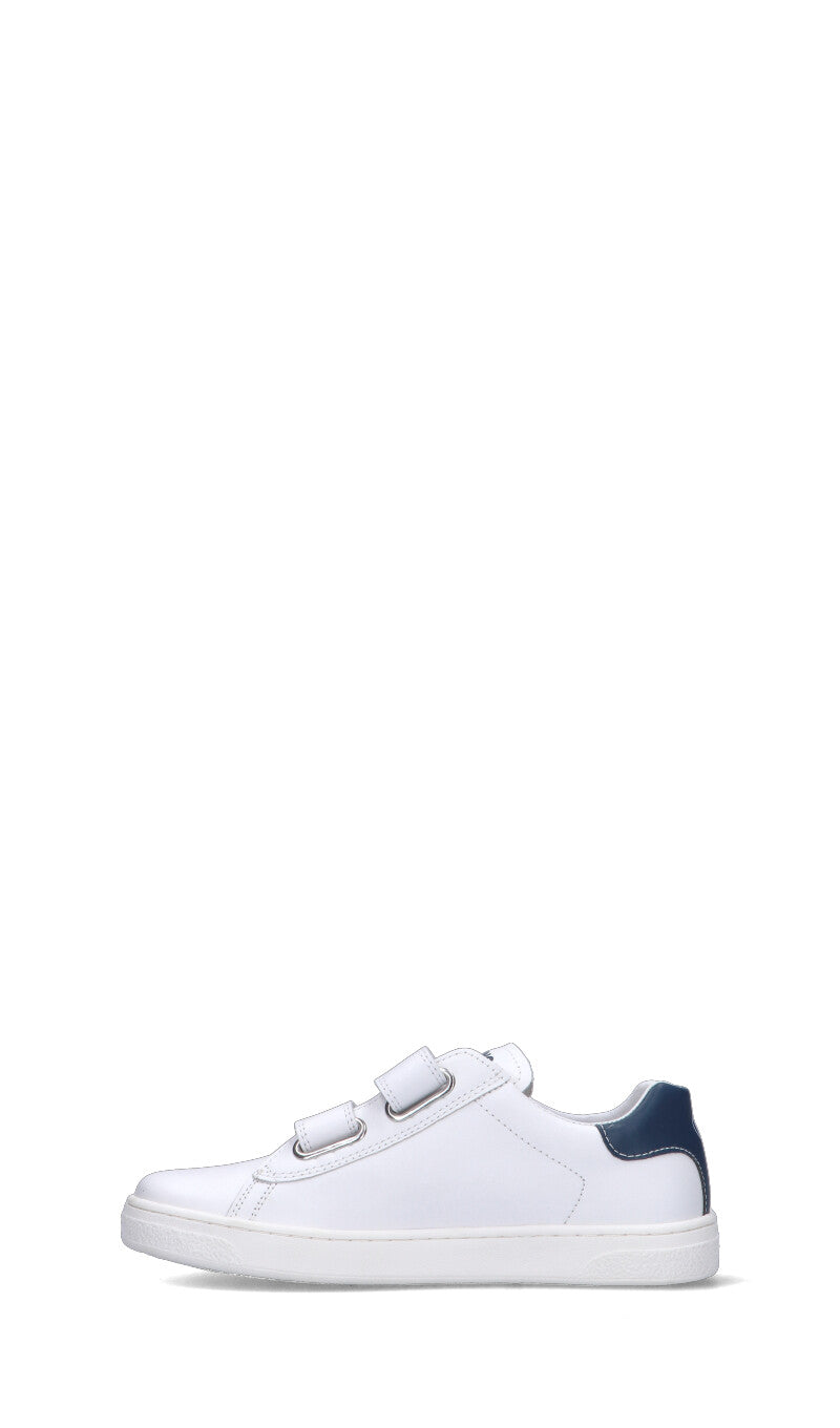 NATURINO Sneaker bimbo bianca/blu in pelle