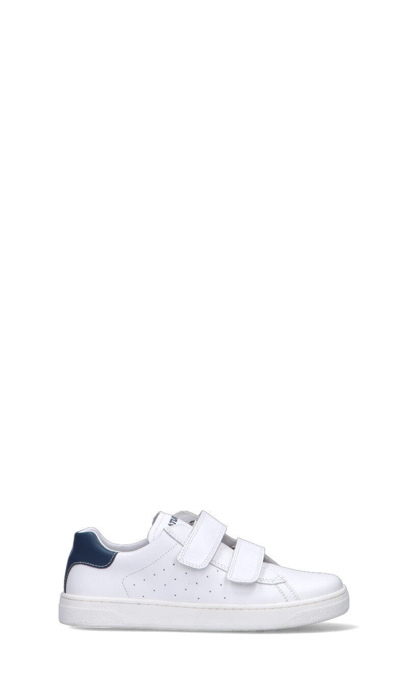 NATURINO Sneaker bimbo bianca/blu in pelle