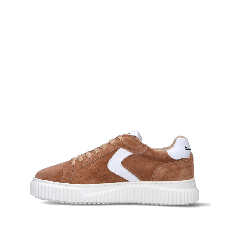 VOILE BLANCHE Sneaker donna marrone in suede