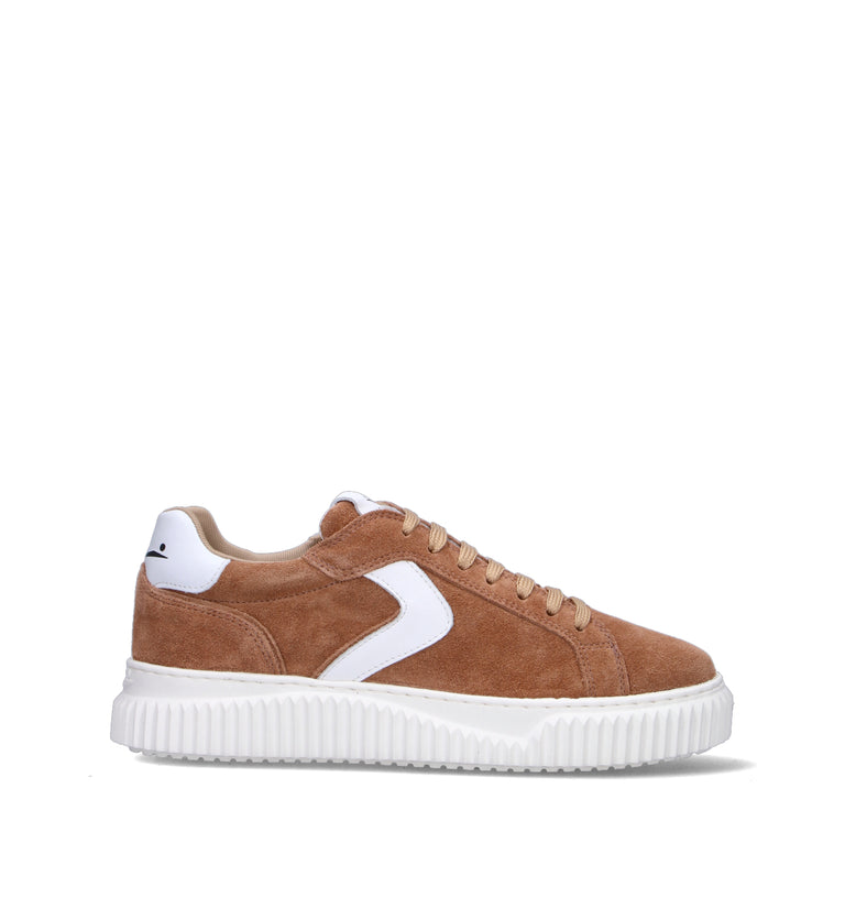 VOILE BLANCHE Sneaker donna marrone in suede