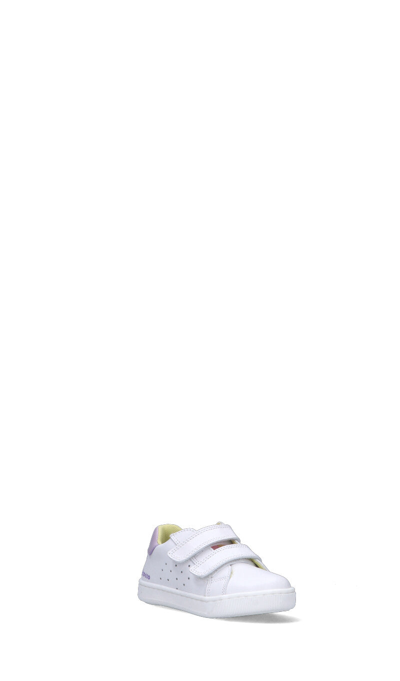 FALCOTTO Sneaker bimba bianca in pelle