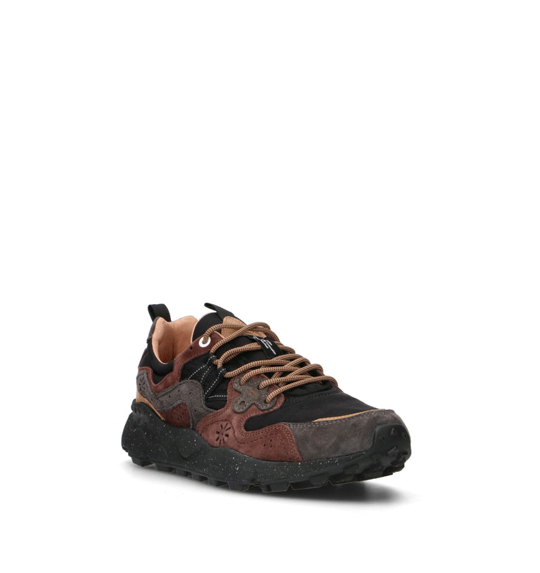 FLOWER MOUNTAIN Sneaker uomo nera/marrone
