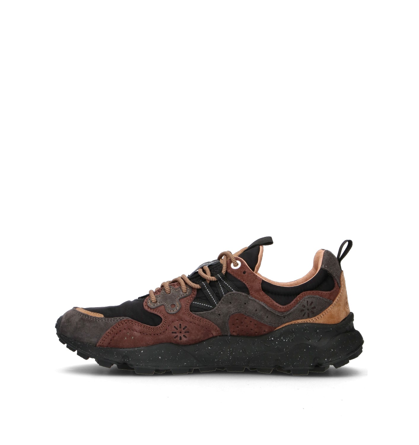 FLOWER MOUNTAIN Sneaker uomo nera/marrone