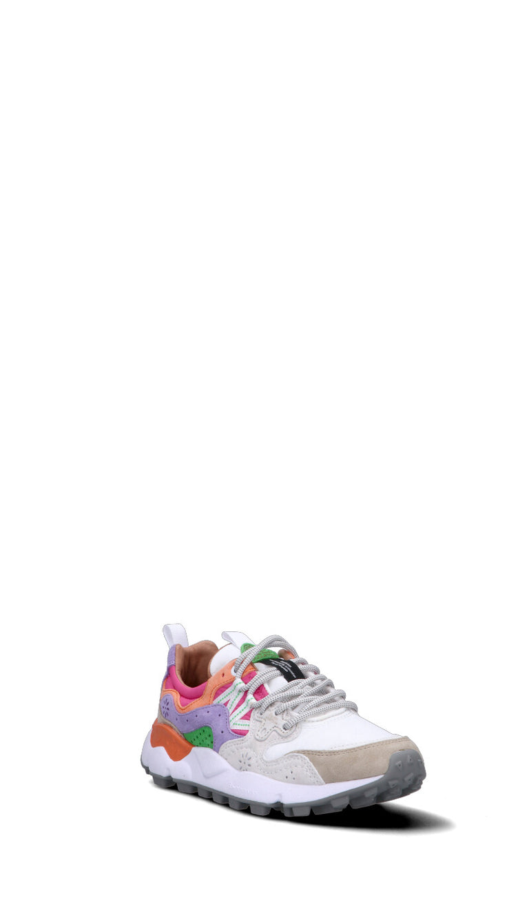 FLOWER MOUNTAIN Sneaker donna bianca