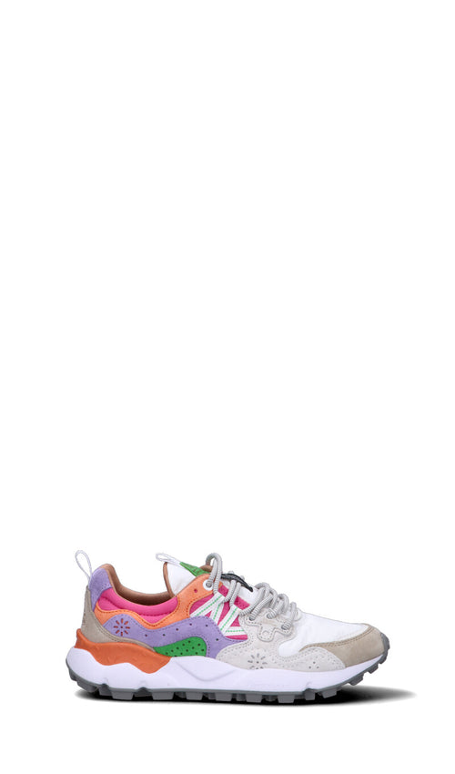 FLOWER MOUNTAIN Sneaker donna bianca
