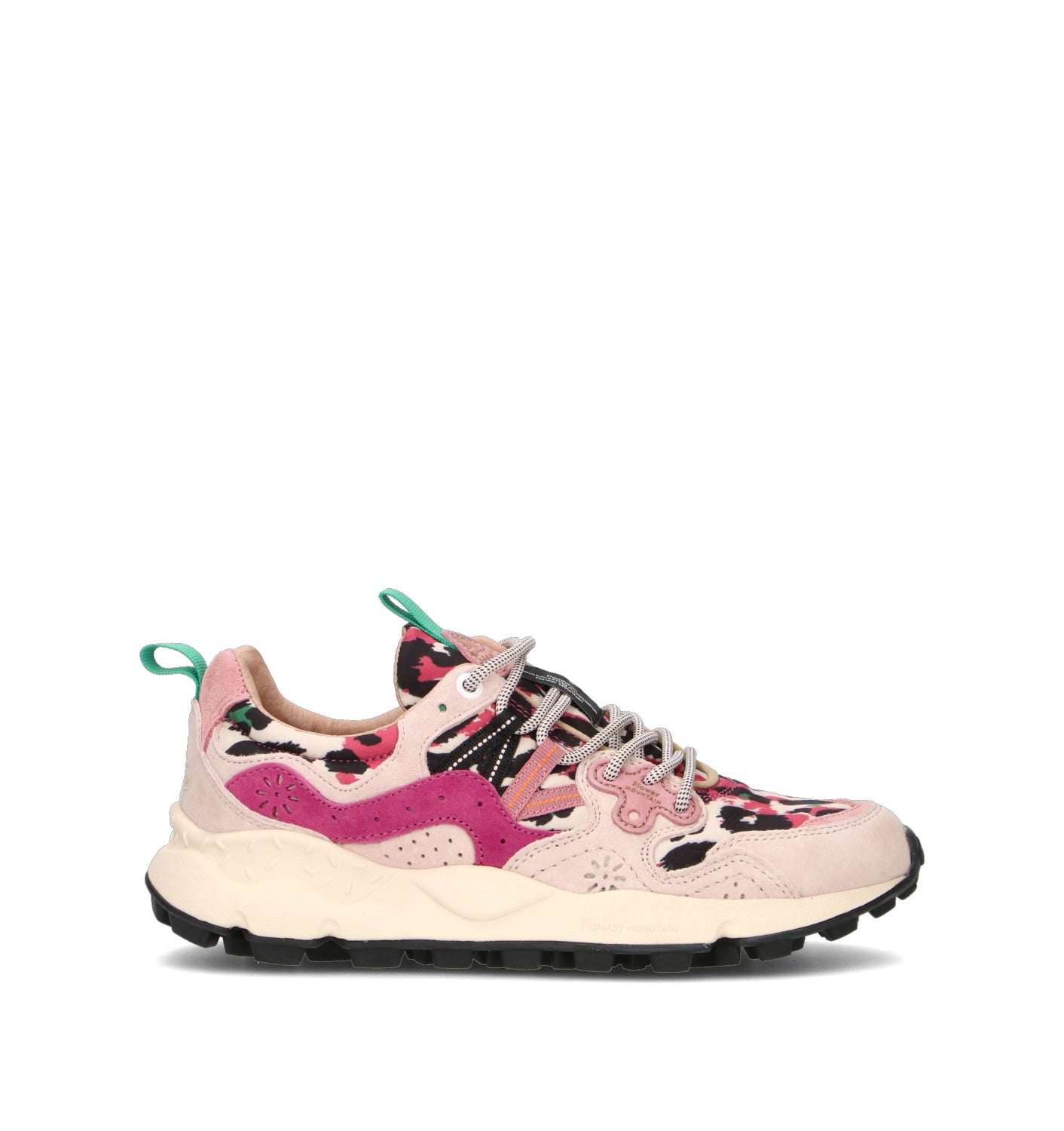 FLOWER MOUNTAIN Sneaker donna rosa