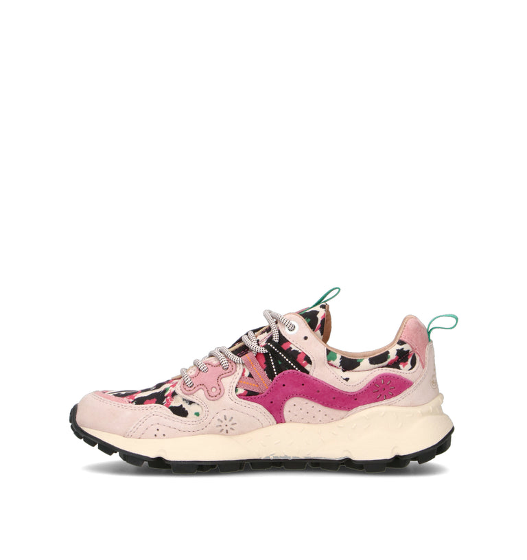 FLOWER MOUNTAIN Sneaker donna rosa