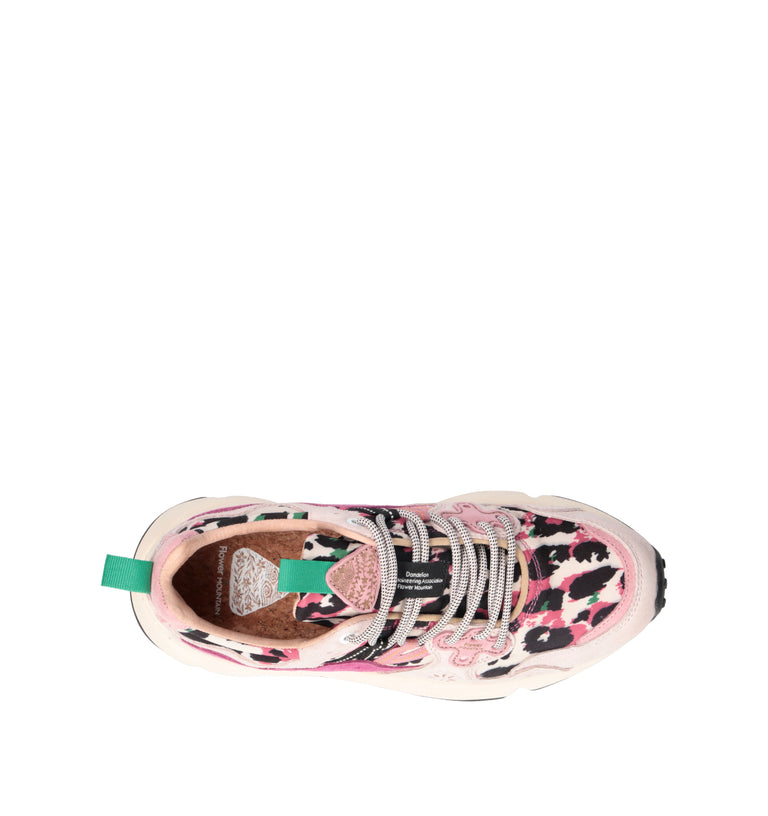 FLOWER MOUNTAIN Sneaker donna rosa