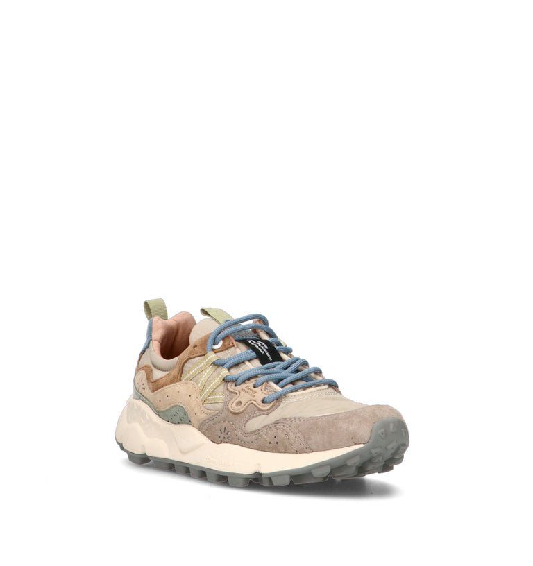 FLOWER MOUNTAIN Sneaker donna beige