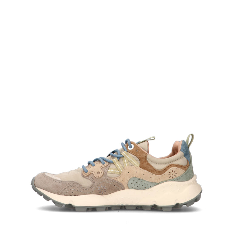 FLOWER MOUNTAIN Sneaker donna beige