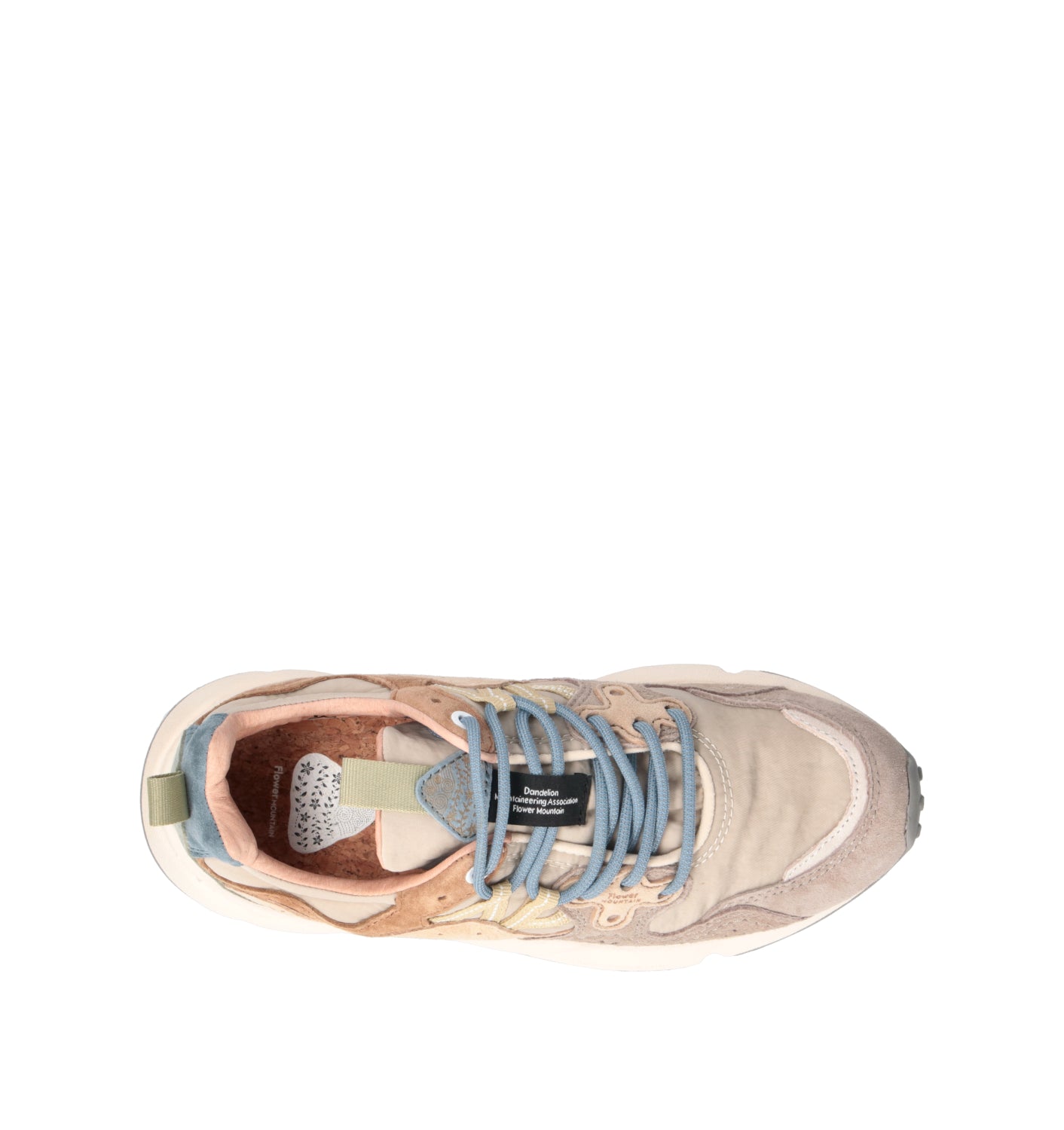 FLOWER MOUNTAIN Sneaker donna beige