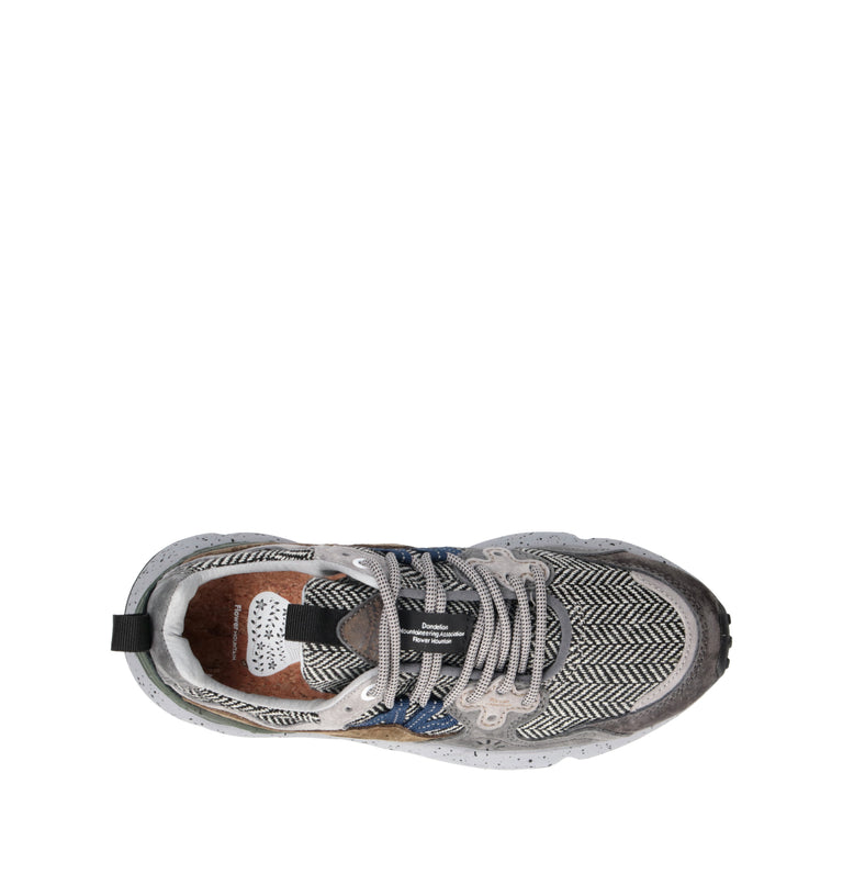 FLOWER MOUNTAIN Sneaker donna grigia