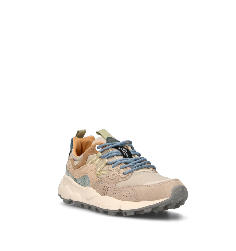 FLOWER MOUNTAIN Sneaker donna taupe