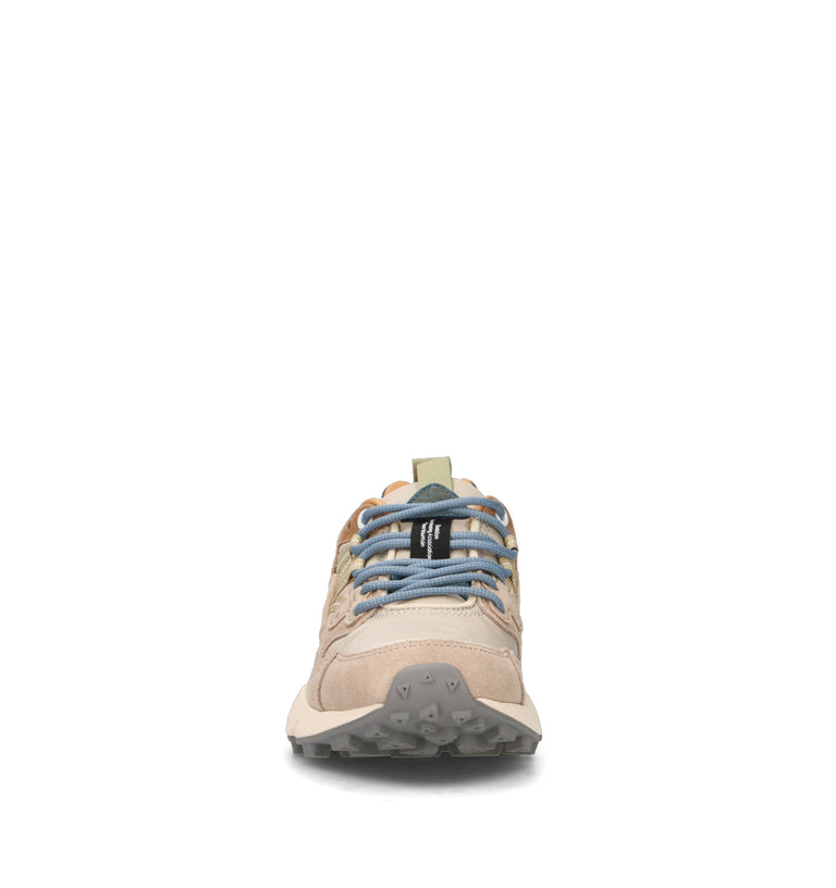 FLOWER MOUNTAIN Sneaker donna taupe