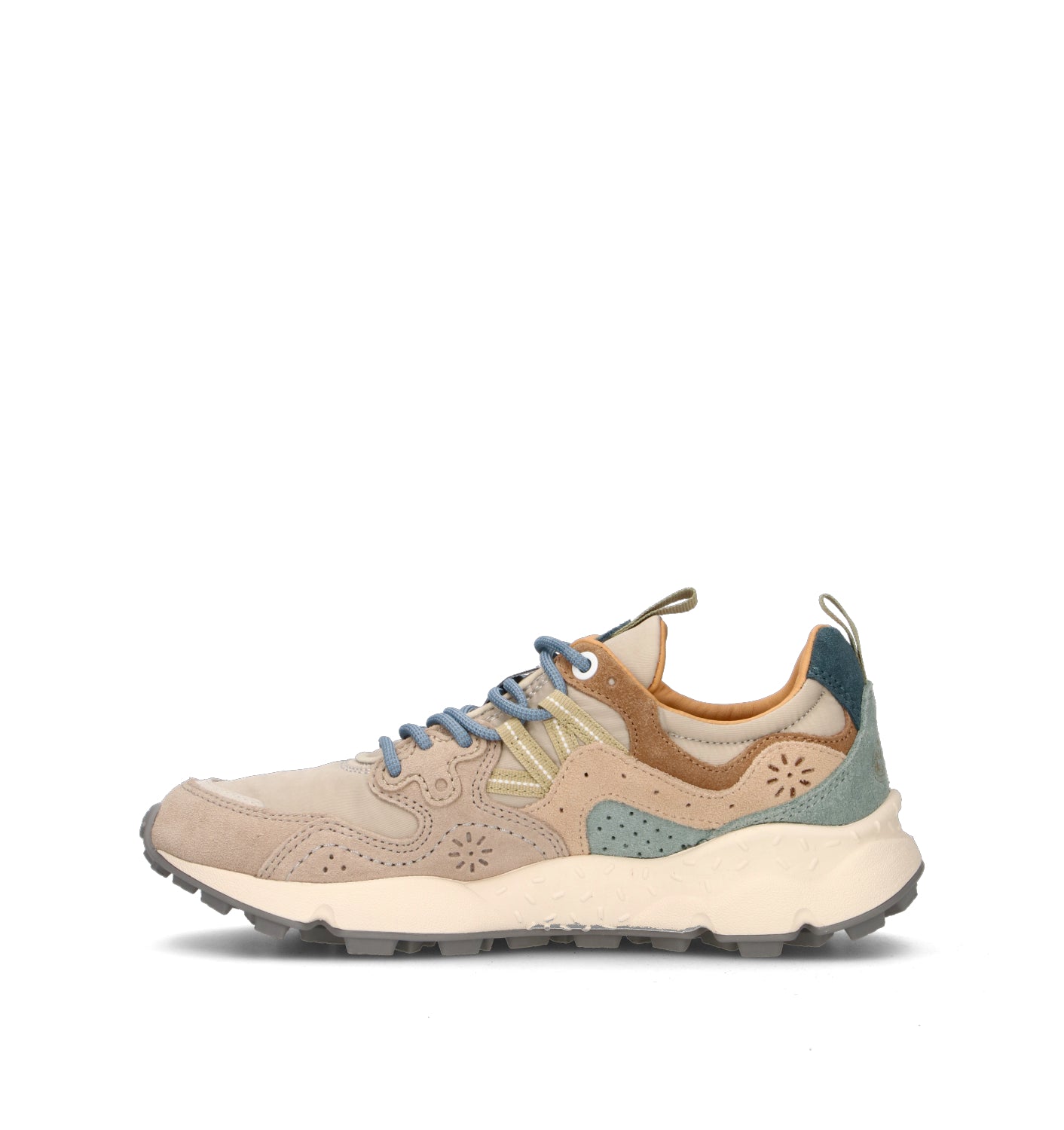 FLOWER MOUNTAIN Sneaker donna taupe