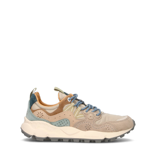 FLOWER MOUNTAIN Sneaker donna taupe