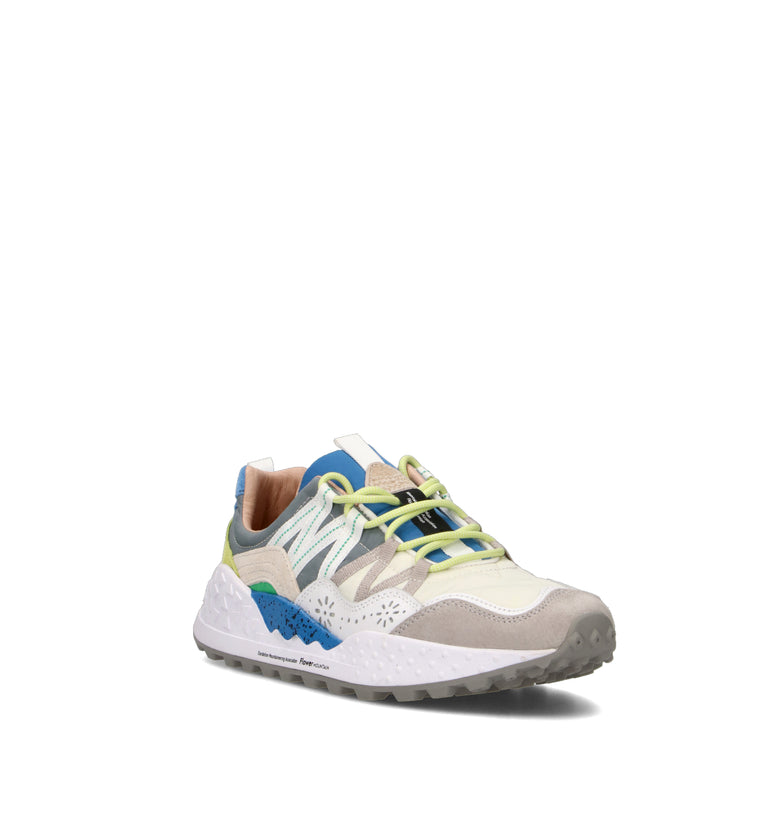 FLOWER MOUNTAIN Sneaker uomo bianca