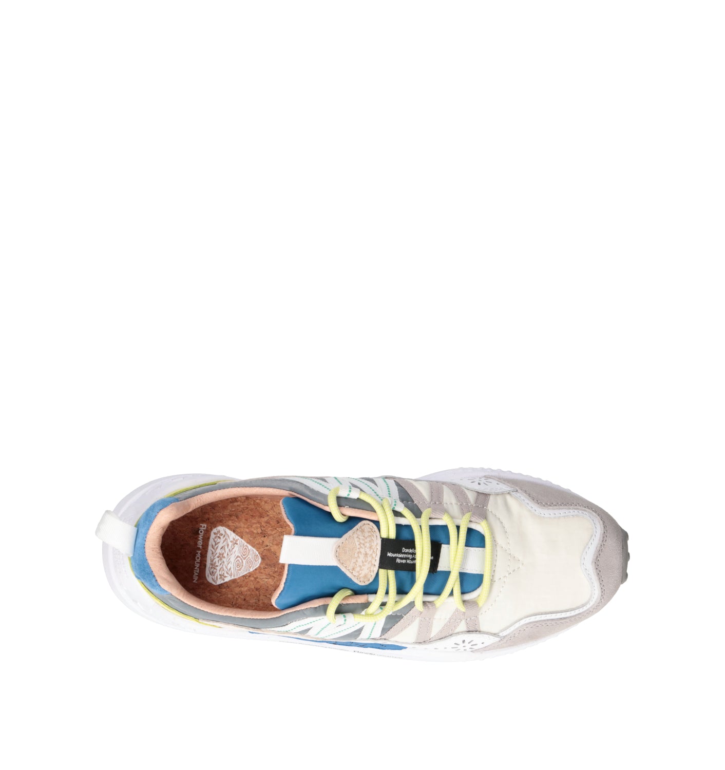 FLOWER MOUNTAIN Sneaker uomo bianca