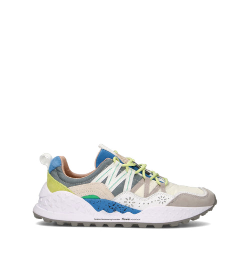 FLOWER MOUNTAIN Sneaker uomo bianca