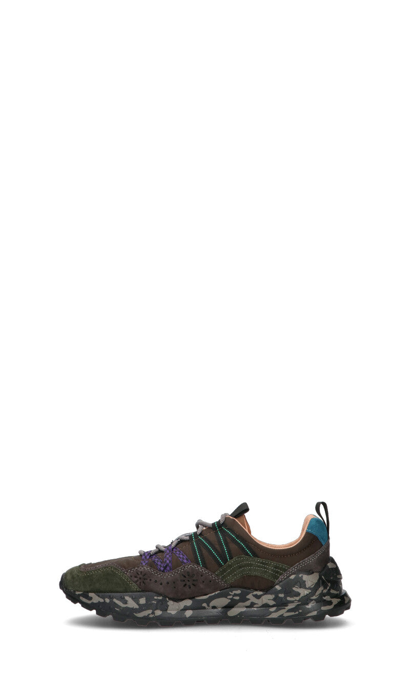 FLOWER MOUNTAIN Sneaker uomo multicolor in suede