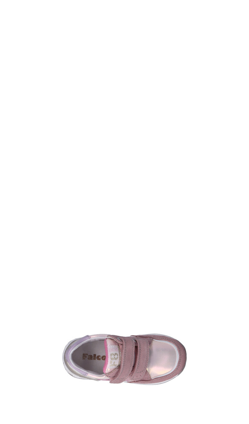 FALCOTTO Scarpa rosa in suede
