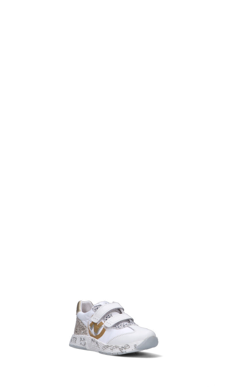 NATURINO Sneaker bimba bianca/oro