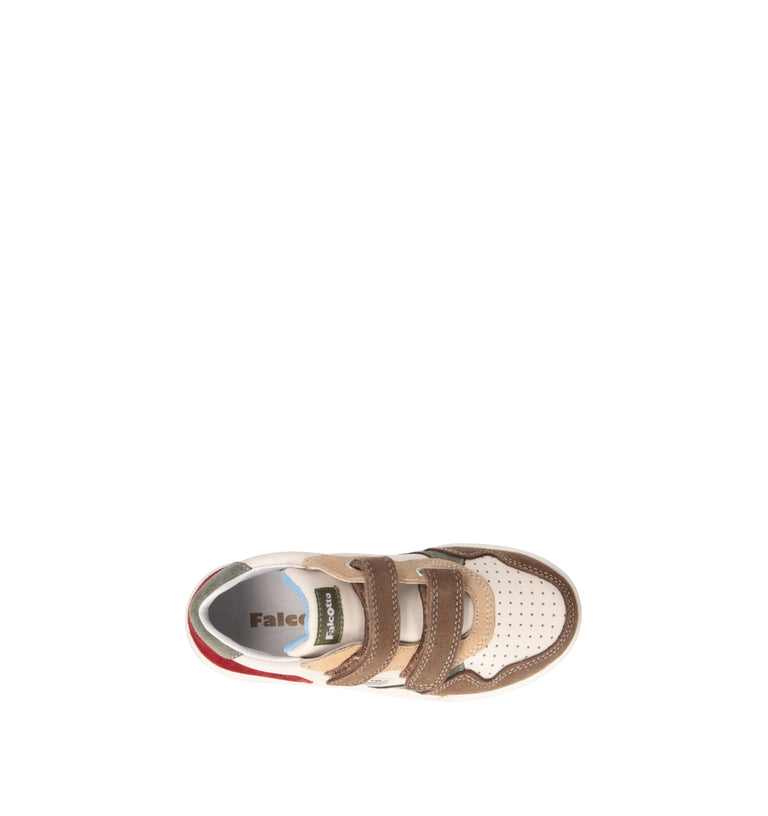 FALCOTTO Sneaker bimbo multicolor in pelle