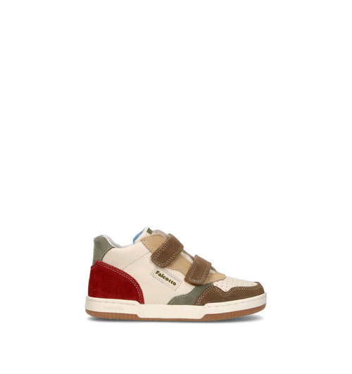 FALCOTTO Sneaker bimbo multicolor in pelle