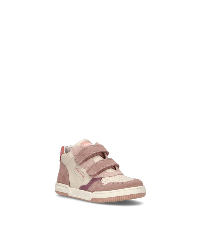 FALCOTTO Sneaker bimba rosa in pelle