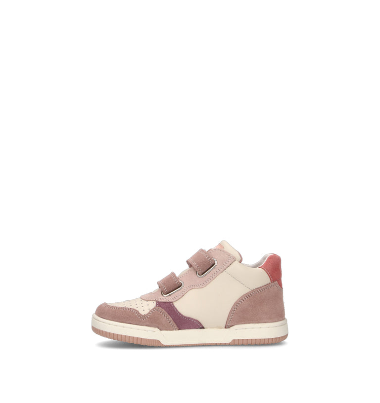 FALCOTTO Sneaker bimba rosa in pelle
