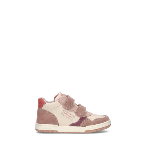 FALCOTTO Sneaker bimba rosa in pelle