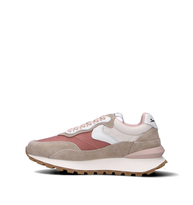 VOILE BLANCHE Sneaker donna beige/rosa