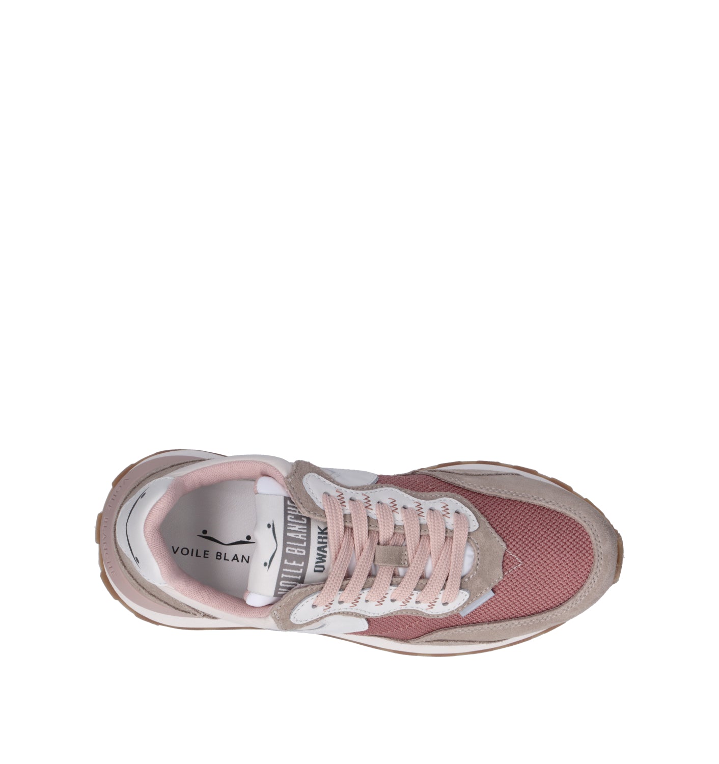 VOILE BLANCHE Sneaker donna beige/rosa
