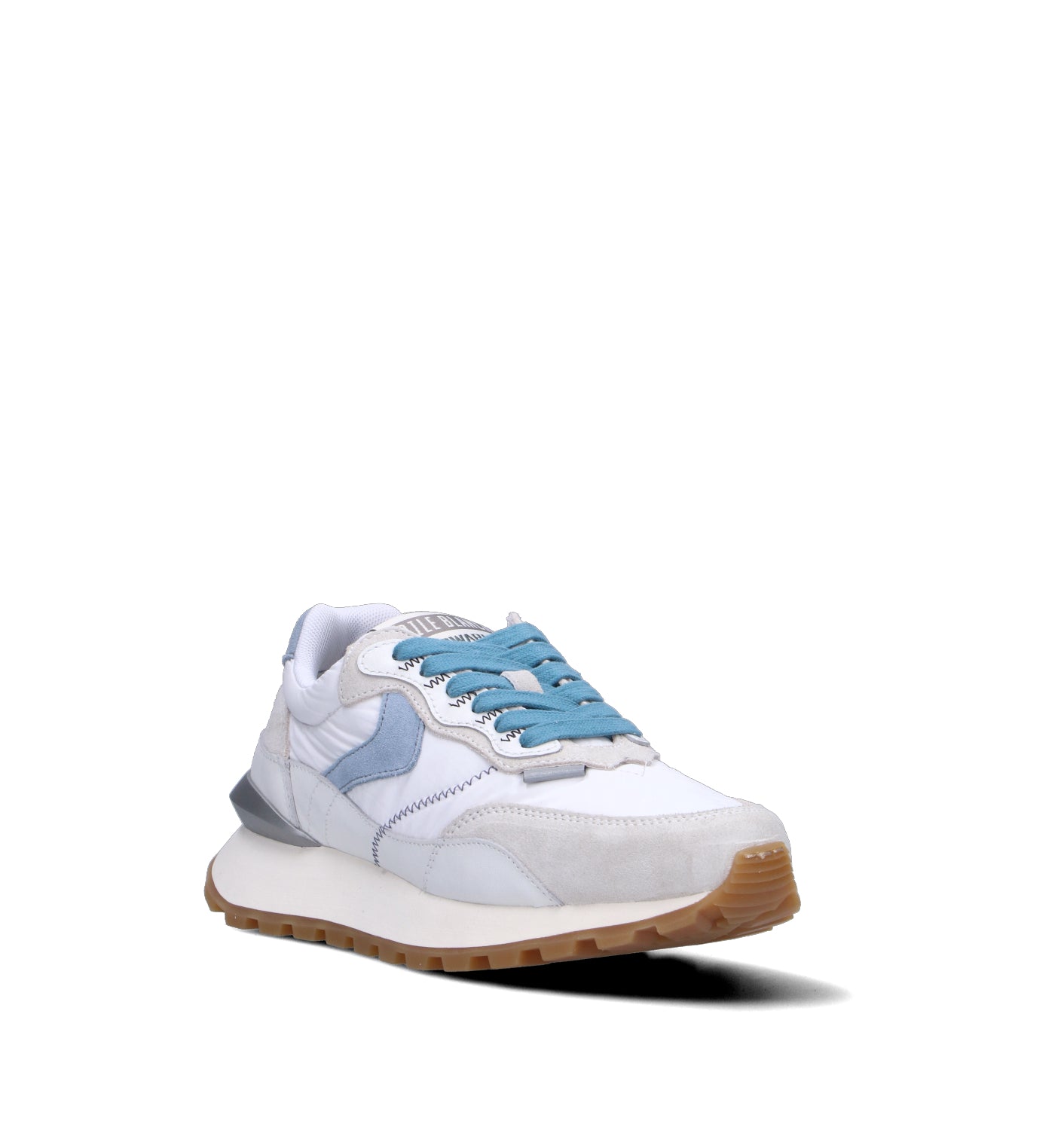 VOILE BLANCHE Sneaker donna bianca/azzurra