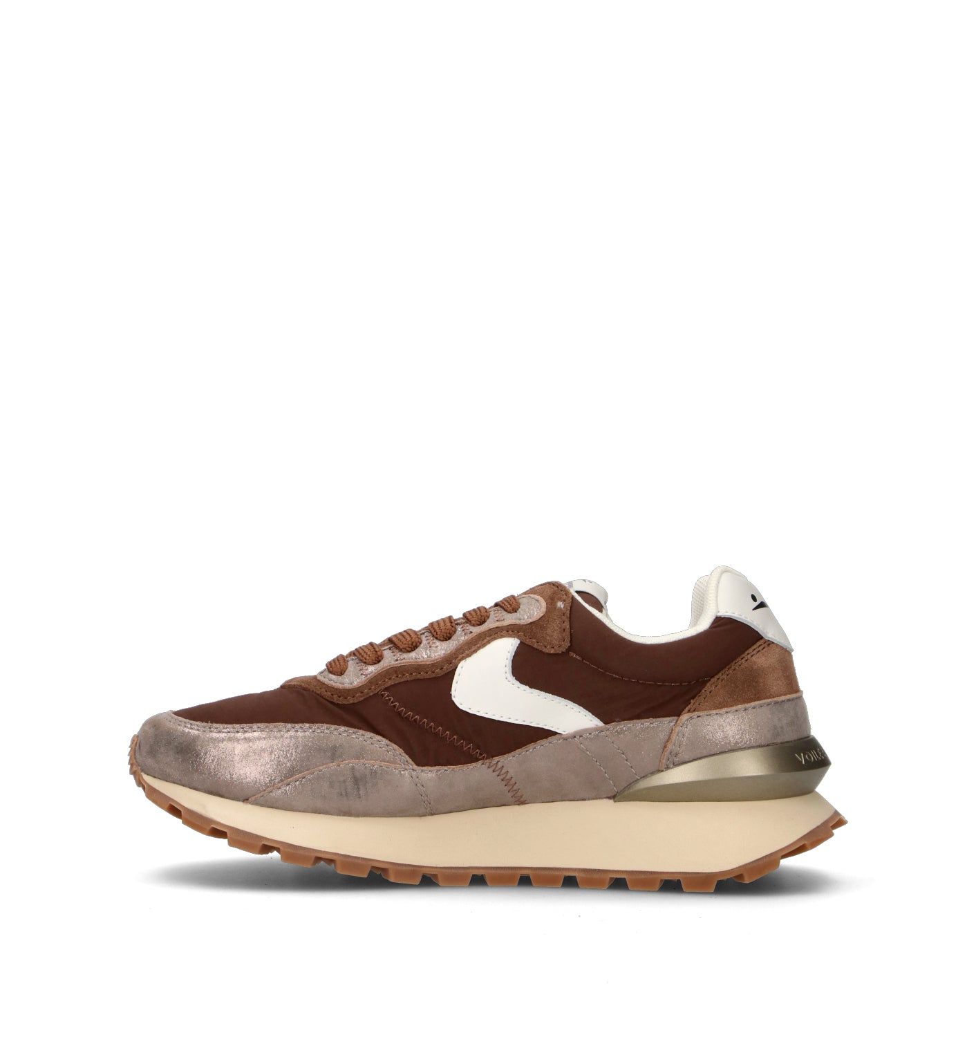 VOILE BLANCHE Sneaker donna marrone