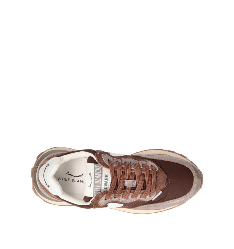 VOILE BLANCHE Sneaker donna marrone