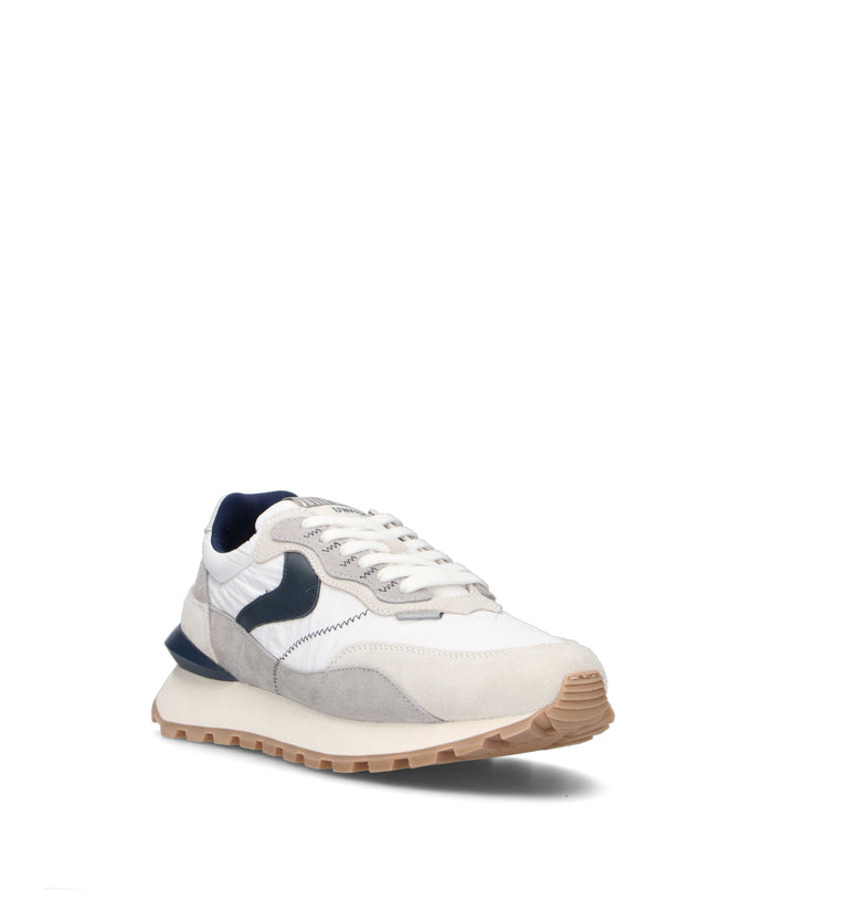 VOILE BLANCHE Sneaker uomo bianca/blu